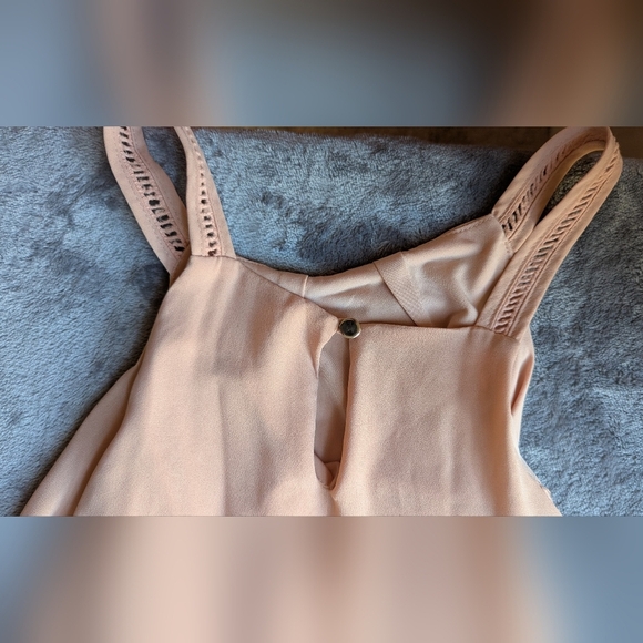 Mod X Dress Women's Size Medium Pink Blush Cruise Party Wedding Panel Sleeveless - Picture 7 of 14